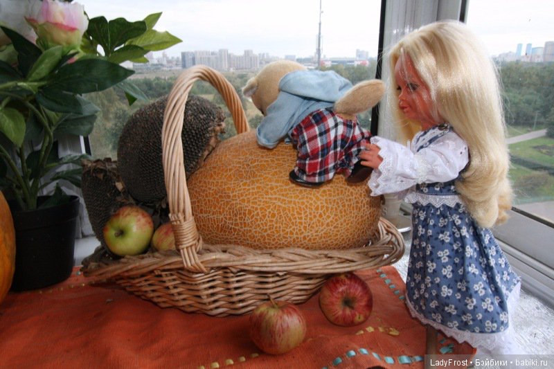 Осенние хлопоты — Винтажные куклы ГДР (Немки): Бигги