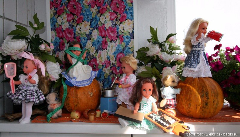 Осенние хлопоты — Винтажные куклы ГДР (Немки): Бигги (фото 8)