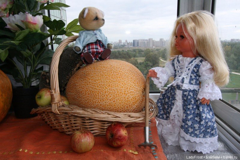 Осенние хлопоты — Винтажные куклы ГДР (Немки): Бигги