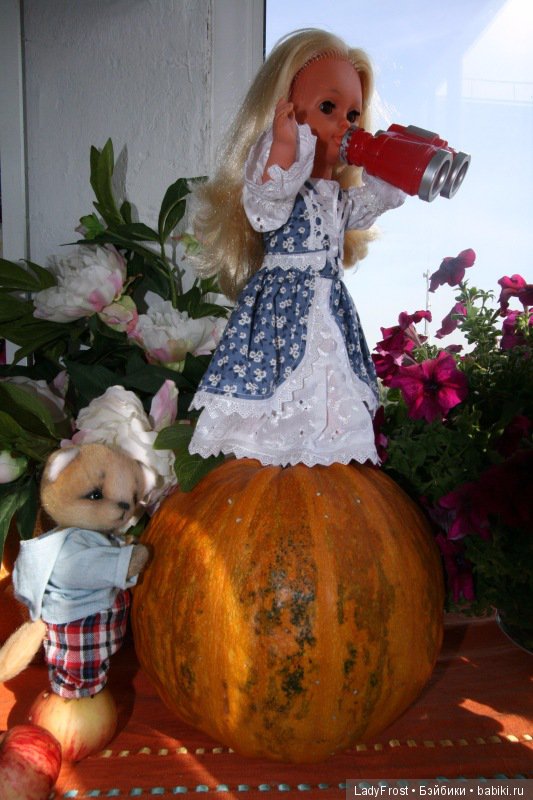 Осенние хлопоты — Винтажные куклы ГДР (Немки): Бигги