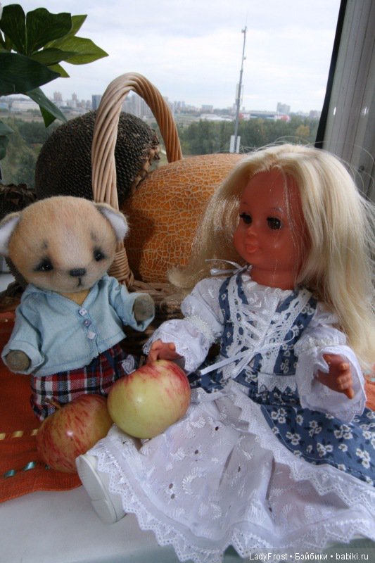 Осенние хлопоты — Винтажные куклы ГДР (Немки): Бигги