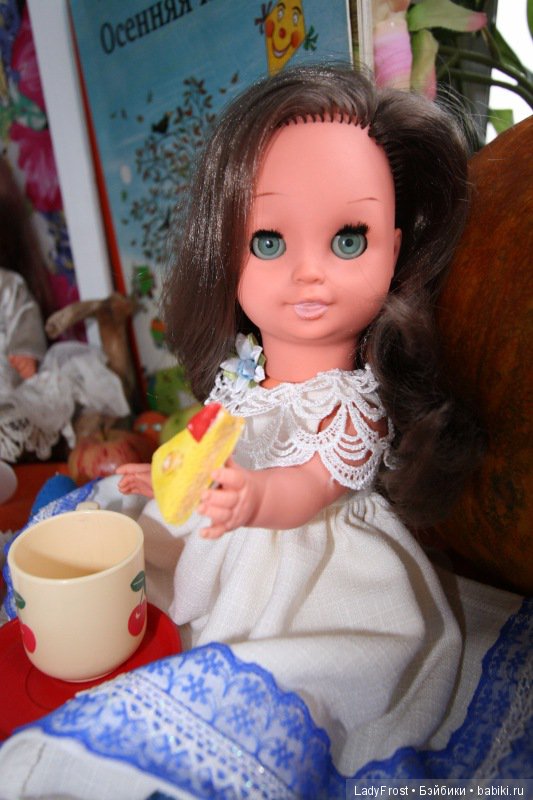 Осеннее чаепитие — Винтажные куклы ГДР (Немки): Бигги (фото 9)