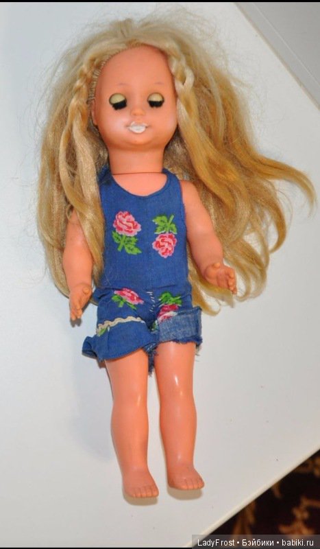 Michelle ma belle — Ремонт кукол СССР и ГДР (немок): чернота (фото 4)