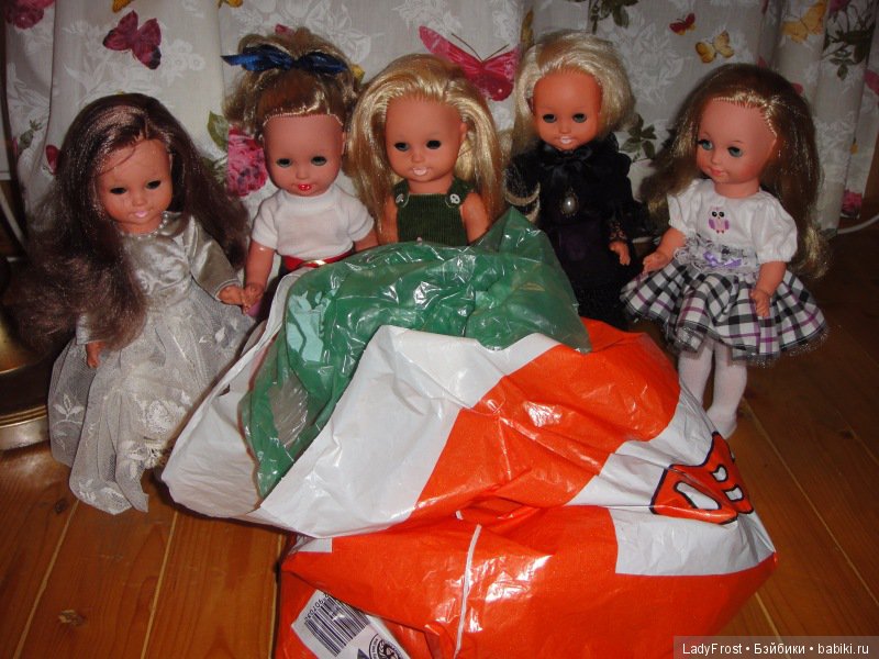 Дачная сказка 3 часть — Винтажные куклы ГДР (Немки): Бигги