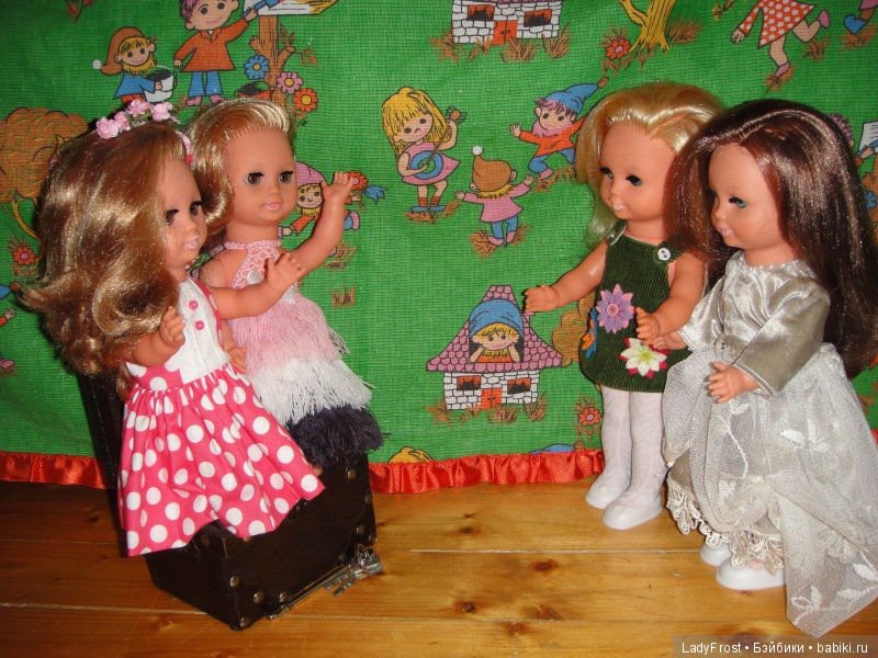 Дачная сказка 4 часть — Винтажные куклы ГДР (Немки): Бигги