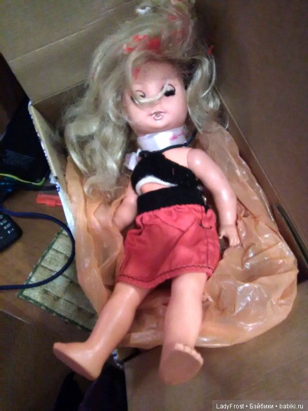 Из грязи в князи или Что сулит кукла как из помойки (фото 2)