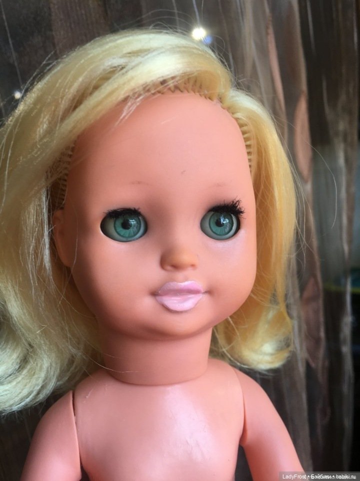Из блондинки в "огонь" — Ремонт кукол СССР и ГДР (немок): чернота