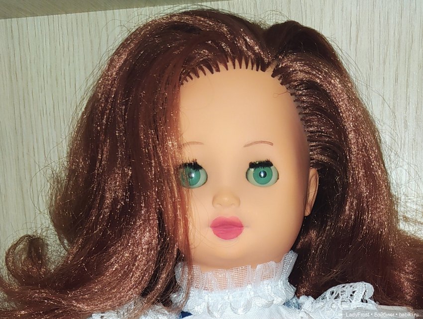 Из блондинки в "огонь" — Ремонт кукол СССР и ГДР (немок): чернота