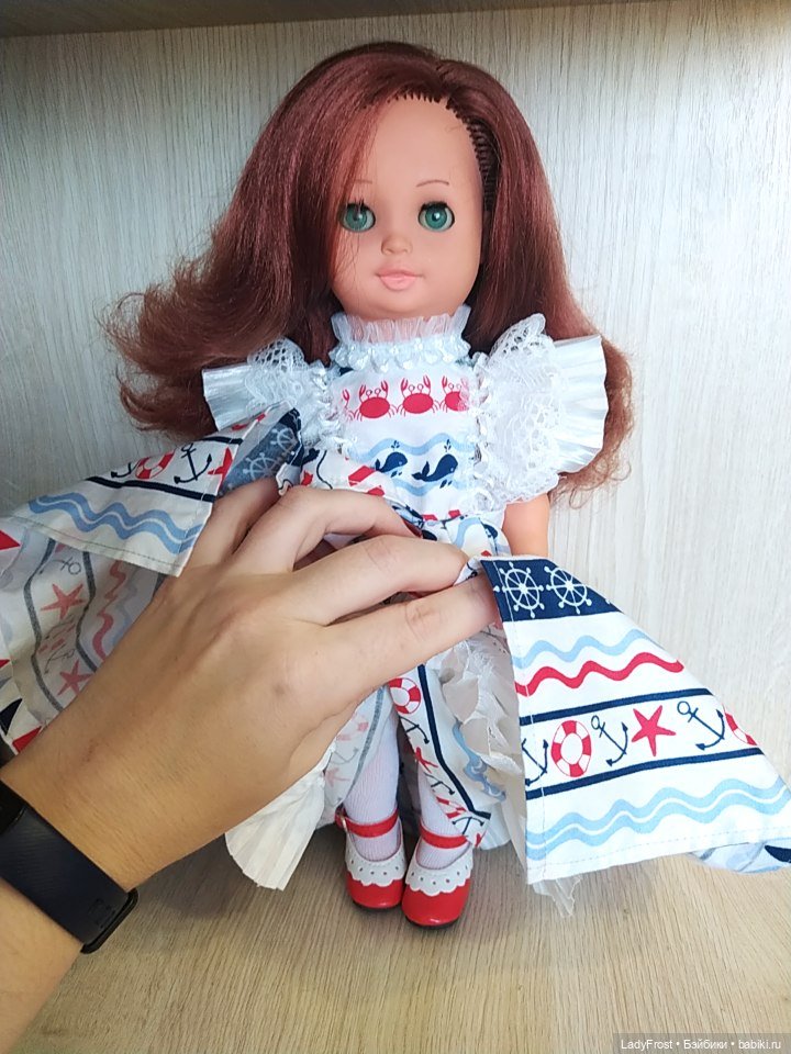 Из блондинки в "огонь" — Ремонт кукол СССР и ГДР (немок): чернота