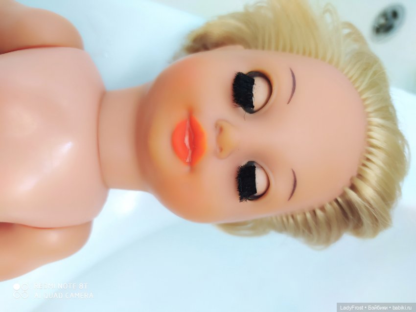 История о Миднайт — Ремонт кукол СССР и ГДР (немок): чернота (фото 4)