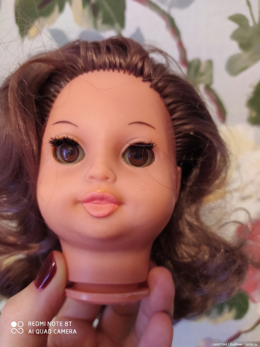 История о Миднайт — Ремонт кукол СССР и ГДР (немок): чернота (фото 9)