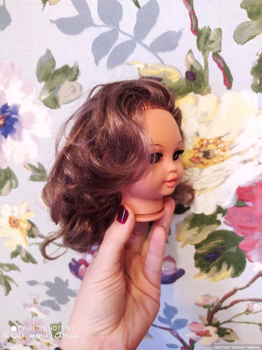 История о Миднайт — Ремонт кукол СССР и ГДР (немок): чернота (фото 8)