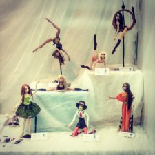 Вернулась Золушка с осеннего бала и... Шарнирная авторская кукла