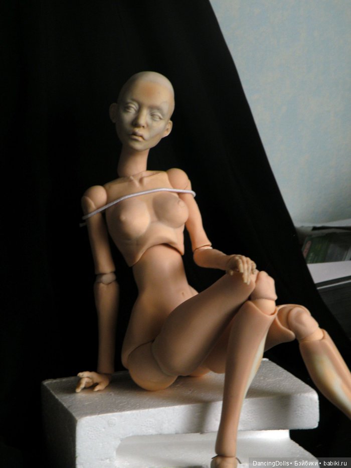 Дерзкая шарнирная кукла, пу или фарфор (фото 8)