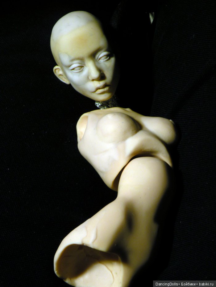 Дерзкая шарнирная кукла, пу или фарфор (фото 4)