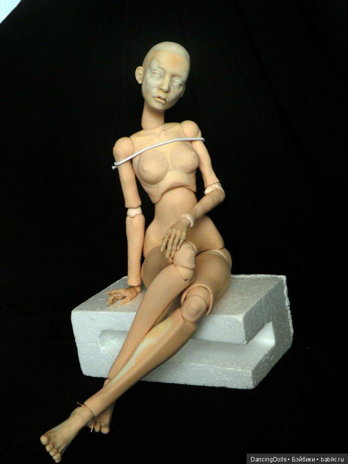 Дерзкая шарнирная кукла, пу или фарфор (фото 10)