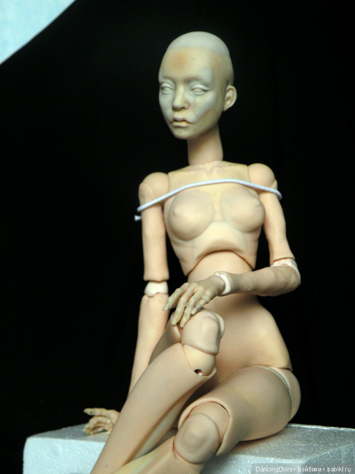 Дерзкая шарнирная кукла, пу или фарфор (фото 9)