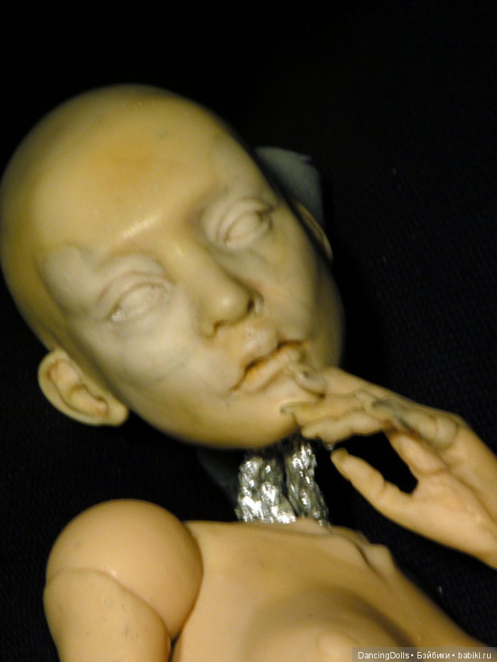 Дерзкая шарнирная кукла, пу или фарфор (фото 6)