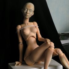 Дерзкая шарнирная кукла, пу или фарфор