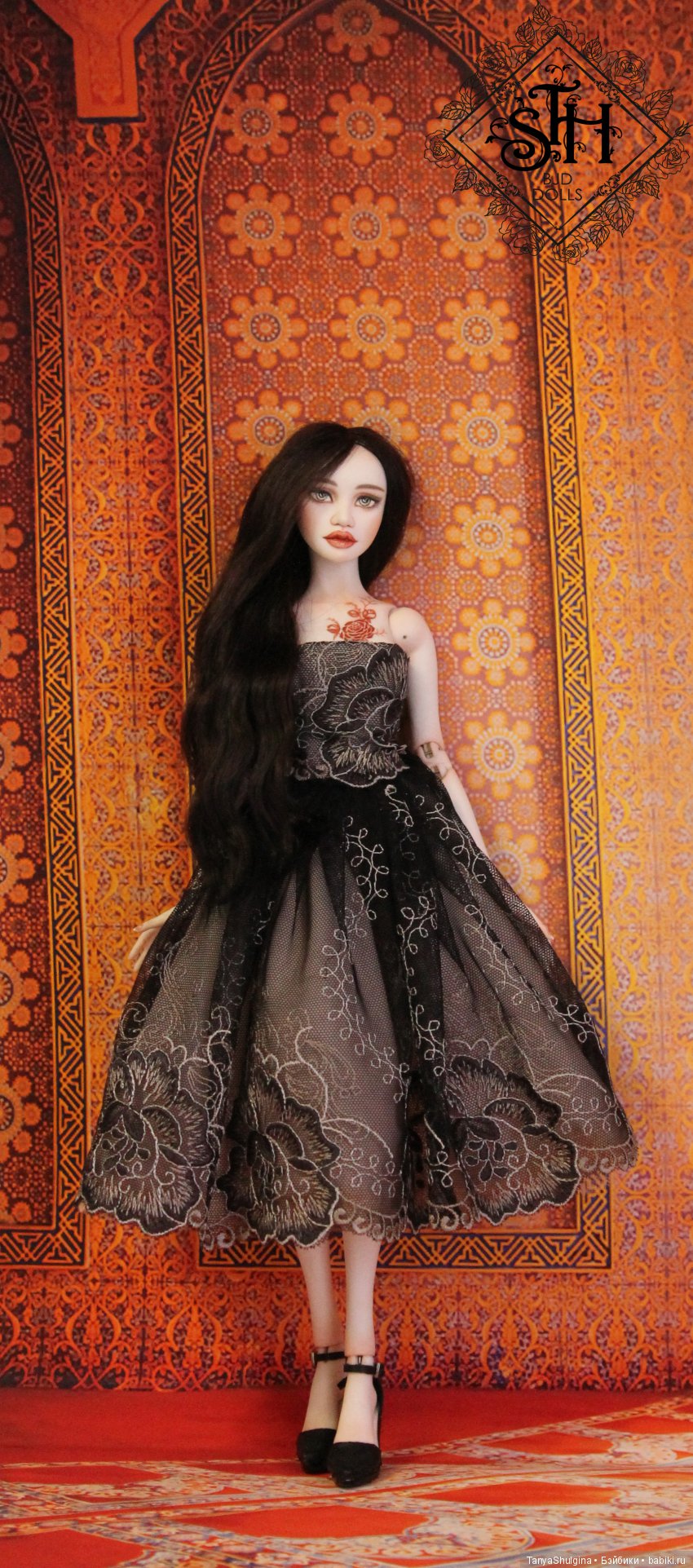 История создания моих первых шарнирных фарфоровых кукол: Милена