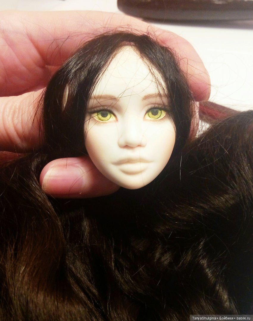 История создания моих первых шарнирных фарфоровых кукол: Милена