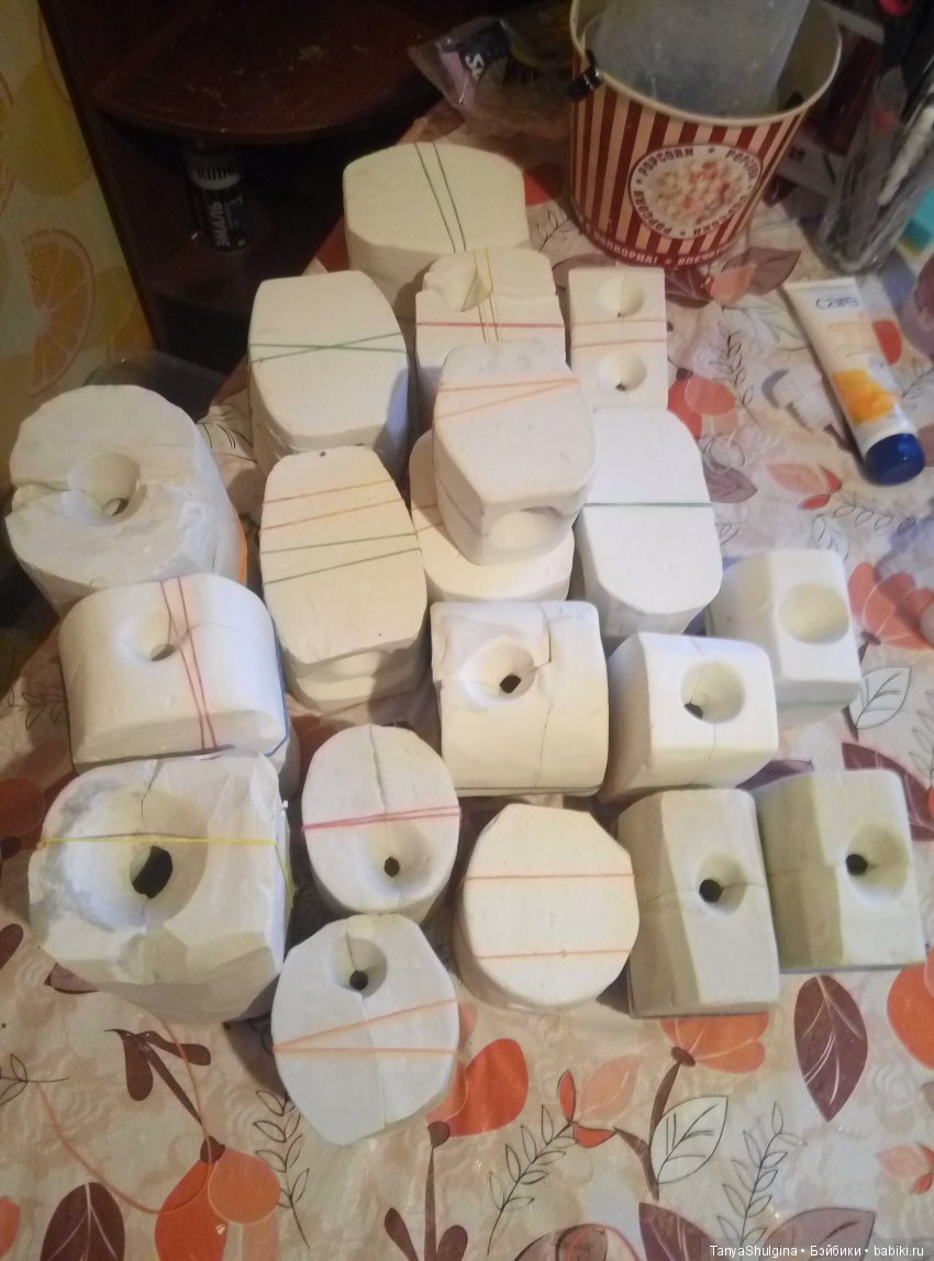 История создания моих первых шарнирных фарфоровых кукол: Милена (фото 8)