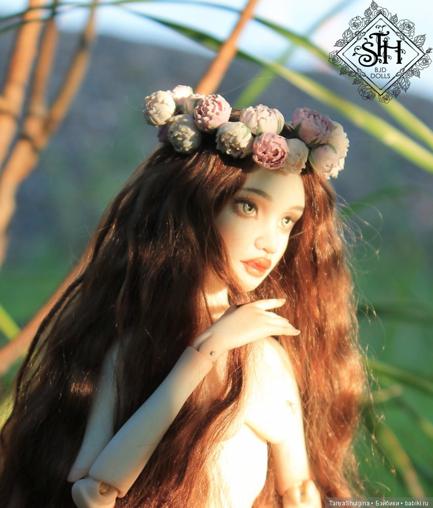 История создания моих первых шарнирных фарфоровых кукол: Любава (фото 7)