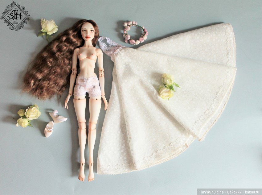 История создания моих первых шарнирных фарфоровых кукол: Любава