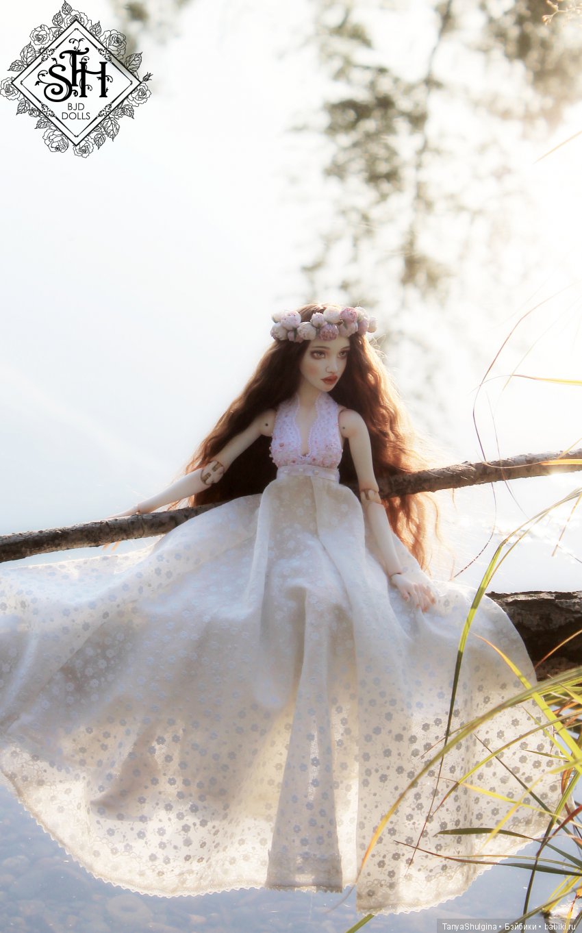 История создания моих первых шарнирных фарфоровых кукол: Любава (фото 5)