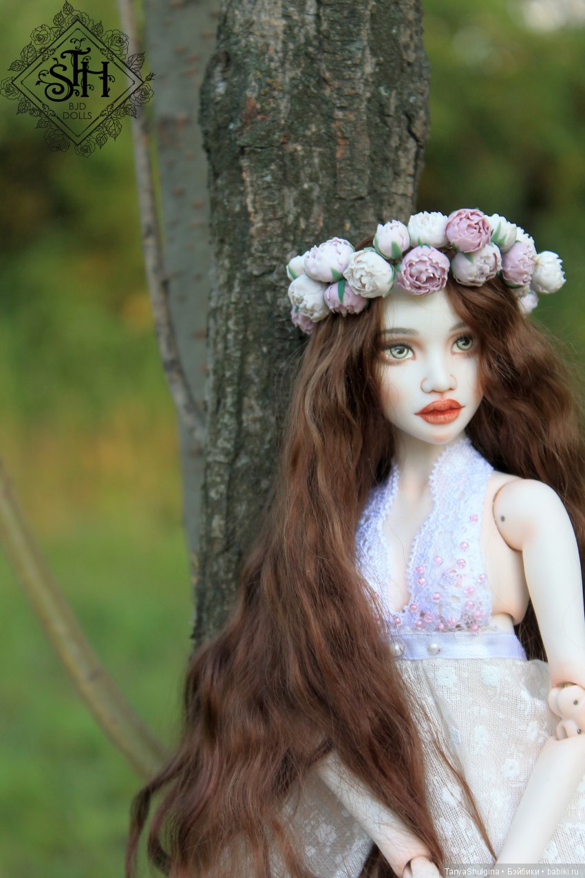 История создания моих первых шарнирных фарфоровых кукол: Любава (фото 8)