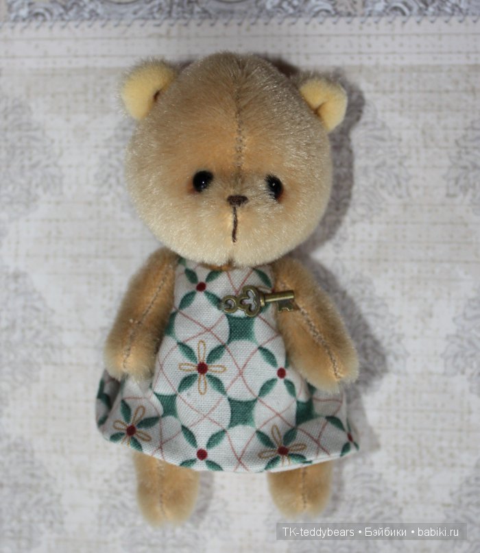 Мишка, сшитый на мастерклассе Екатерины Савинцевой