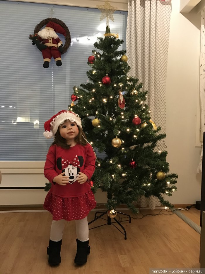 Как Давина готовилась к Рождеству