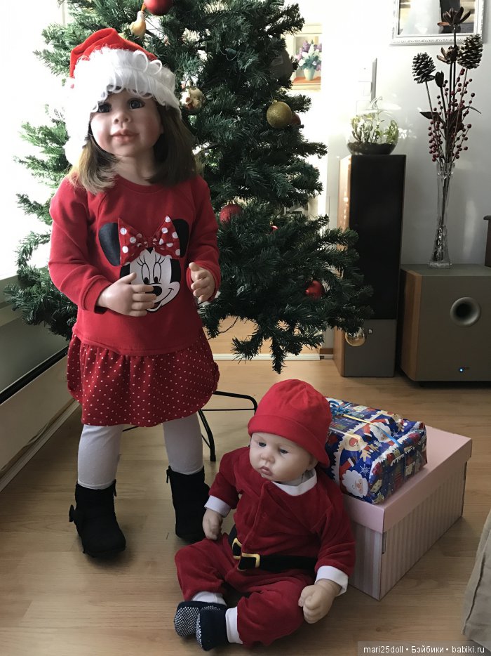 Как Давина готовилась к Рождеству