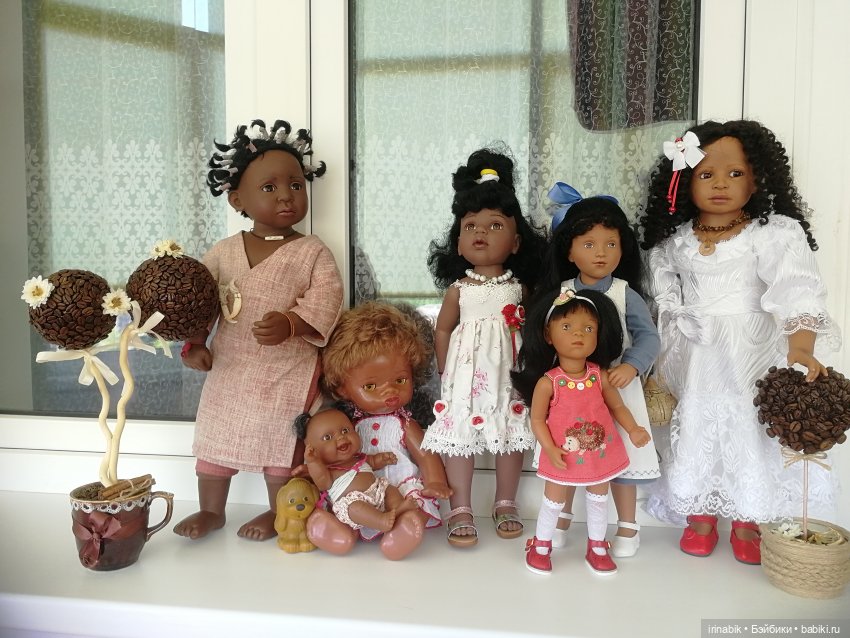 Куклы - шоколадки — Домашние коллекции кукол: фото собраний