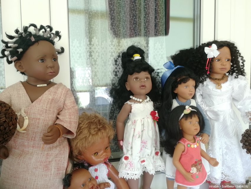 Куклы - шоколадки — Домашние коллекции кукол: фото собраний