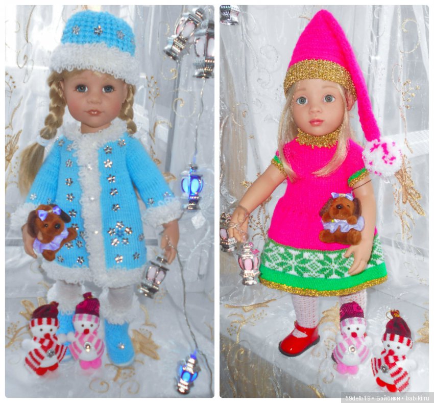 Одежда для кукол Готц, вязаная одежда для кукол, одежда своими руками, ручная работа