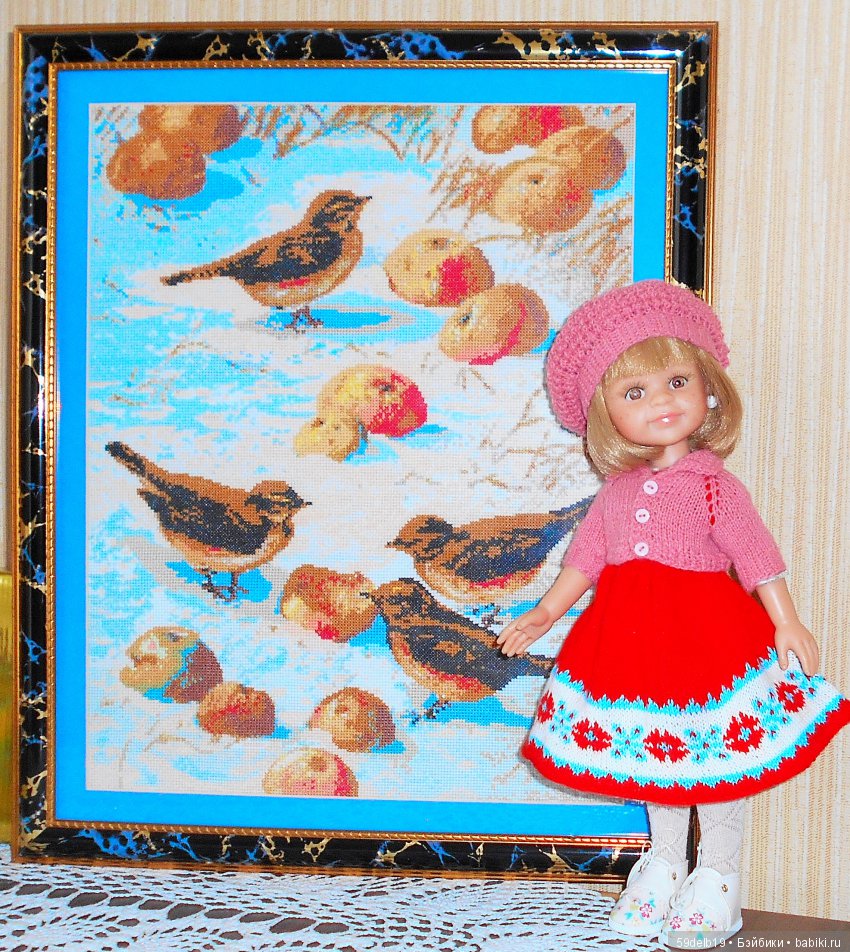 Вышивание нитками ,картины крестом