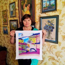 Не только шью, вяжу, но ещё и вышиваю