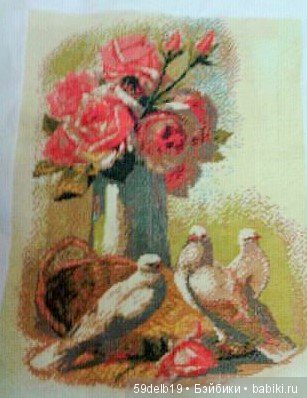 Вышивание нитками ,картины крестом