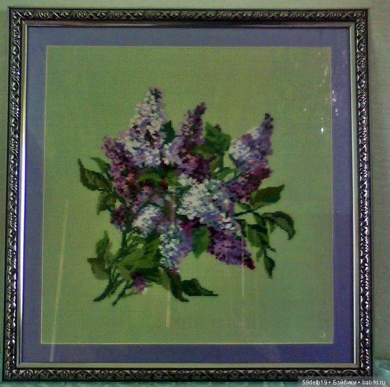 Вышивание нитками ,картины крестом