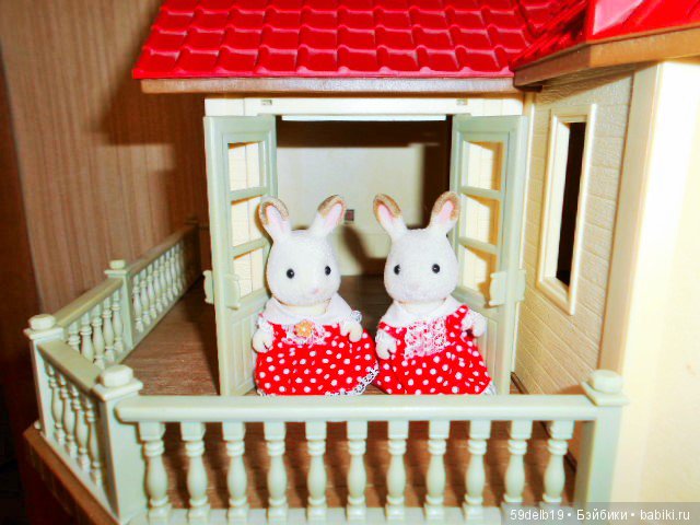 кукольный домик для зайчат