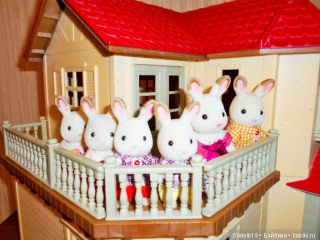 кукольный домик для зайчат