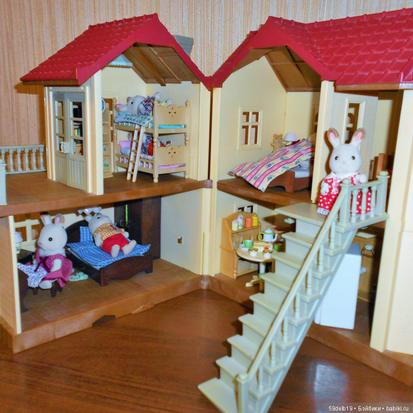кукольный домик для зайчат