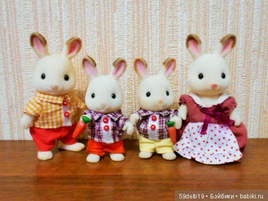 кукольный домик для зайчат