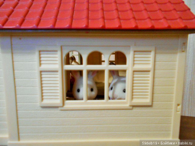 кукольный домик для зайчат