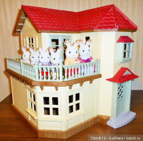 кукольный домик для зайчат