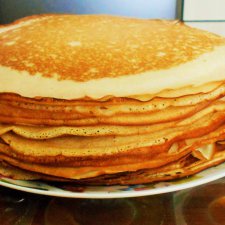 Масленица идёт или как Нюся блины пекла.