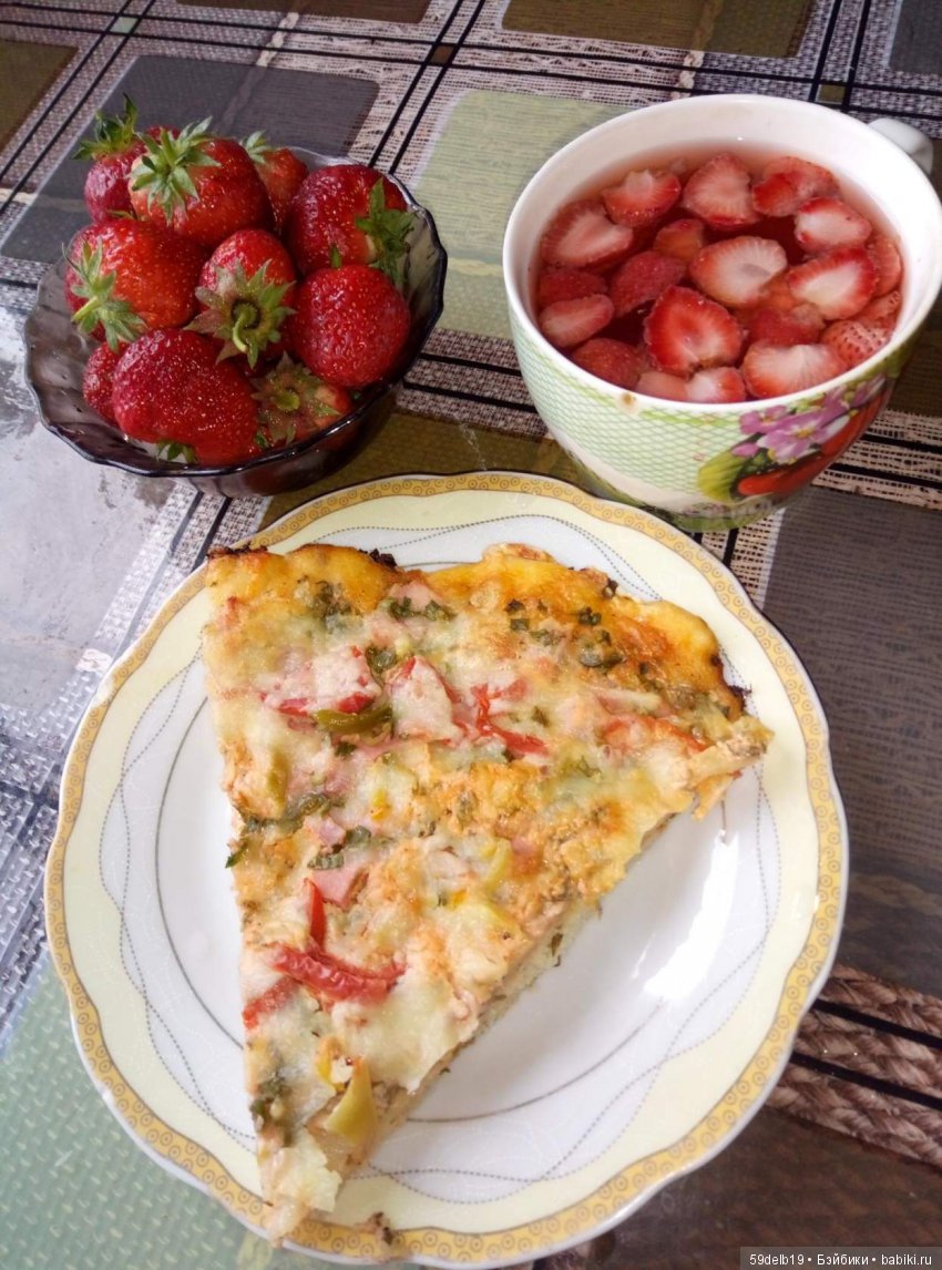 Клубника поспела - ароматом манит