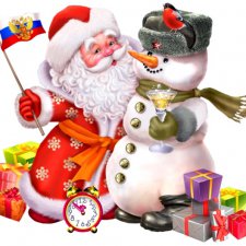 Не просто снеговичок, а настоящий дух зимы