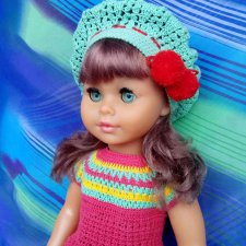 Яркий наряд для винтажной немочки